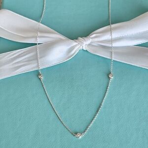 T&Co triple diamond by the yard necklace